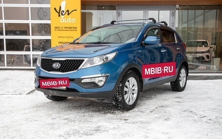 KIA Sportage III, 2014 год, 1 559 000 рублей, 2 фотография