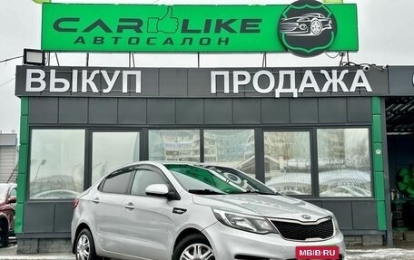 KIA Rio III рестайлинг, 2017 год, 849 000 рублей, 1 фотография