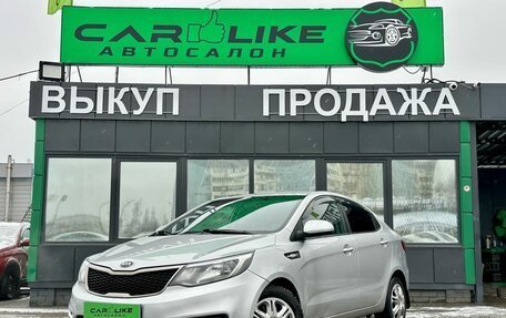 KIA Rio III рестайлинг, 2017 год, 849 000 рублей, 2 фотография