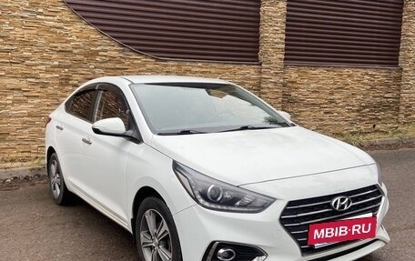 Hyundai Solaris II рестайлинг, 2017 год, 1 250 000 рублей, 10 фотография