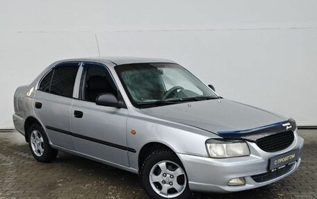 Hyundai Accent II, 2007 год, 328 000 рублей, 3 фотография
