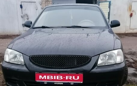 Hyundai Accent II, 2007 год, 570 000 рублей, 1 фотография
