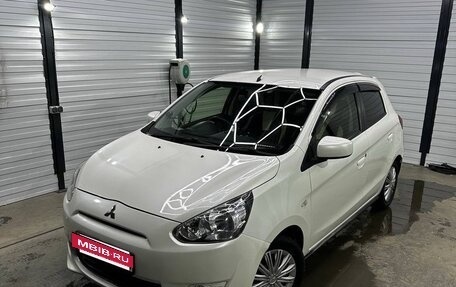 Mitsubishi Mirage VI рестайлинг, 2012 год, 650 000 рублей, 2 фотография