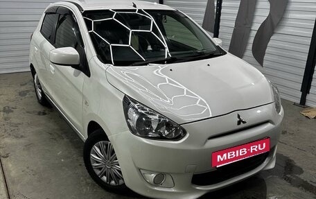 Mitsubishi Mirage VI рестайлинг, 2012 год, 650 000 рублей, 20 фотография