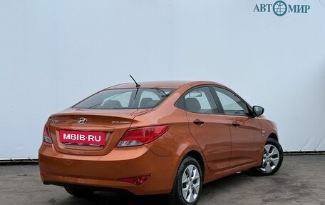 Hyundai Solaris II рестайлинг, 2014 год, 799 000 рублей, 5 фотография