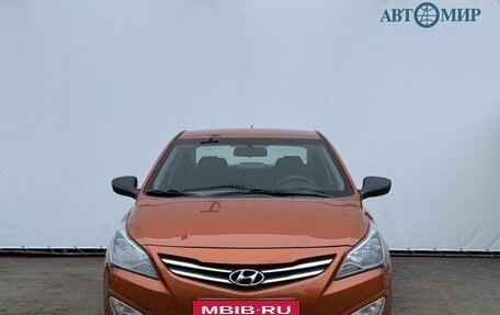 Hyundai Solaris II рестайлинг, 2014 год, 799 000 рублей, 2 фотография