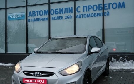 Hyundai Solaris II рестайлинг, 2011 год, 670 000 рублей, 1 фотография