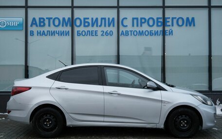 Hyundai Solaris II рестайлинг, 2011 год, 670 000 рублей, 6 фотография