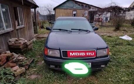 Audi 100, 1991 год, 150 000 рублей, 2 фотография