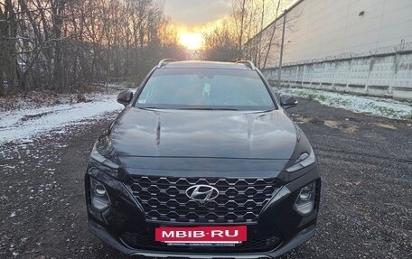 Hyundai Santa Fe IV, 2019 год, 3 970 000 рублей, 2 фотография