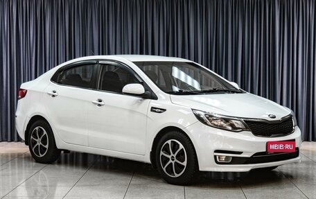 KIA Rio III рестайлинг, 2016 год, 1 019 000 рублей, 1 фотография