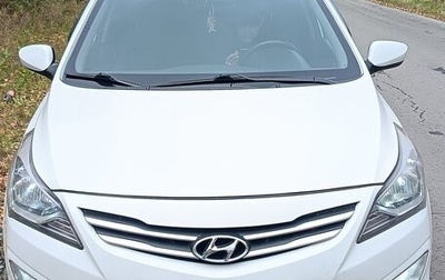 Hyundai Solaris II рестайлинг, 2015 год, 910 000 рублей, 1 фотография