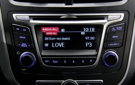 Hyundai Solaris II рестайлинг, 2015 год, 1 009 500 рублей, 21 фотография