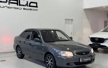 Hyundai Accent II, 2004 год, 499 900 рублей, 3 фотография