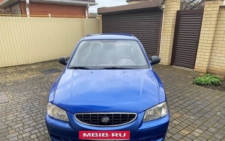 Hyundai Accent II, 2003 год, 450 000 рублей, 4 фотография