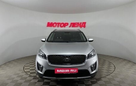 KIA Sorento III Prime рестайлинг, 2017 год, 2 117 000 рублей, 2 фотография