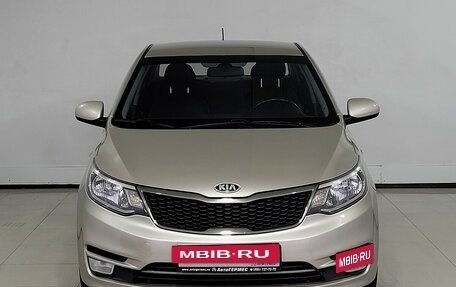 KIA Rio III рестайлинг, 2015 год, 995 000 рублей, 2 фотография