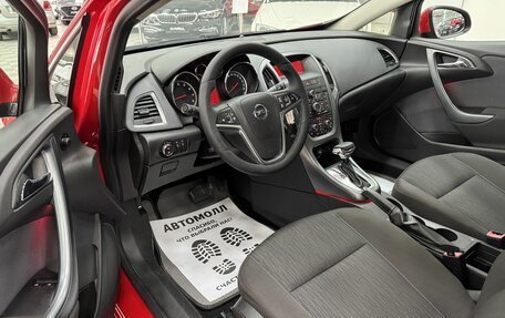 Opel Astra J, 2012 год, 1 089 000 рублей, 14 фотография