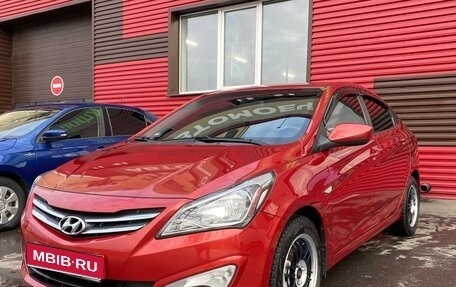 Hyundai Solaris II рестайлинг, 2014 год, 1 100 000 рублей, 1 фотография
