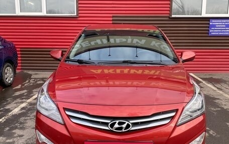 Hyundai Solaris II рестайлинг, 2014 год, 1 100 000 рублей, 3 фотография