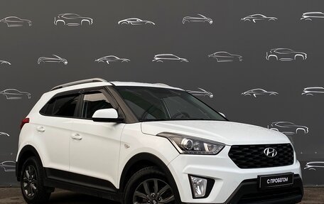 Hyundai Creta I рестайлинг, 2021 год, 2 137 800 рублей, 3 фотография
