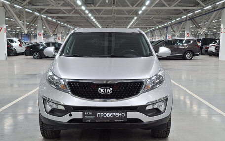 KIA Sportage III, 2014 год, 1 369 950 рублей, 2 фотография