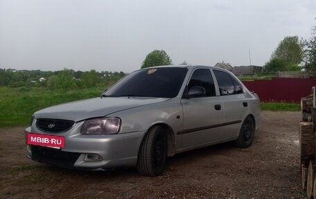 Hyundai Accent II, 2004 год, 350 000 рублей, 5 фотография