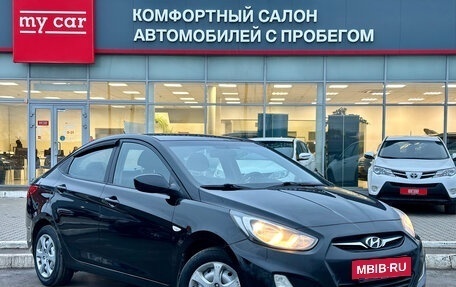 Hyundai Solaris II рестайлинг, 2011 год, 770 000 рублей, 3 фотография