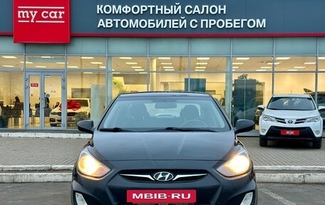 Hyundai Solaris II рестайлинг, 2011 год, 770 000 рублей, 2 фотография