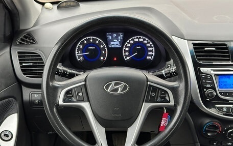 Hyundai Solaris II рестайлинг, 2011 год, 770 000 рублей, 11 фотография