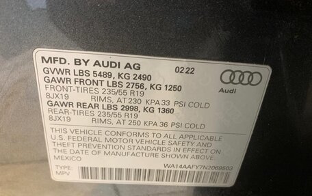 Audi Q5, 2022 год, 5 180 000 рублей, 14 фотография