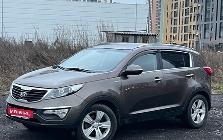 KIA Sportage III, 2012 год, 1 390 000 рублей, 2 фотография