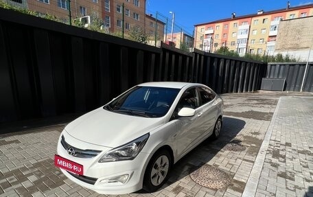 Hyundai Solaris II рестайлинг, 2015 год, 1 147 000 рублей, 17 фотография