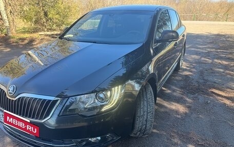 Skoda Superb III рестайлинг, 2014 год, 1 100 000 рублей, 17 фотография