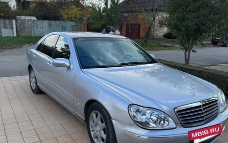 Mercedes-Benz S-Класс, 2001 год, 1 050 000 рублей, 2 фотография