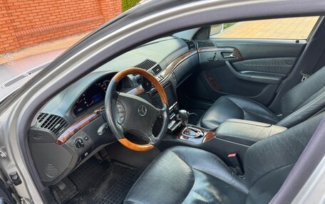 Mercedes-Benz S-Класс, 2001 год, 1 050 000 рублей, 9 фотография