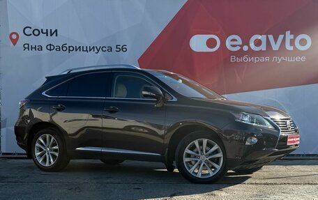 Lexus RX III, 2013 год, 3 150 000 рублей, 3 фотография