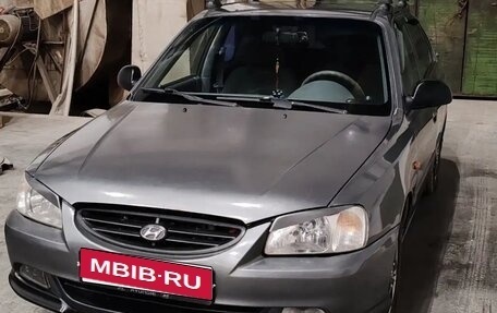 Hyundai Accent II, 2007 год, 350 000 рублей, 1 фотография