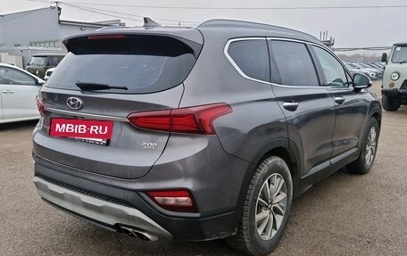 Hyundai Santa Fe IV, 2019 год, 2 970 000 рублей, 2 фотография