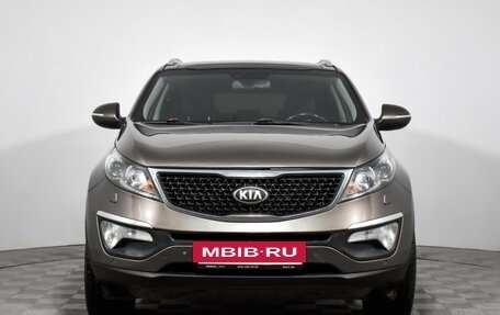KIA Sportage III, 2014 год, 1 185 000 рублей, 2 фотография