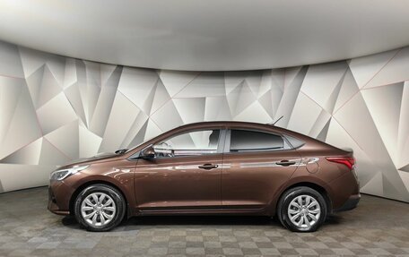 Hyundai Solaris II рестайлинг, 2021 год, 1 465 000 рублей, 5 фотография
