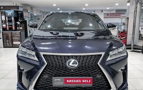 Lexus RX IV рестайлинг, 2016 год, 3 850 000 рублей, 3 фотография