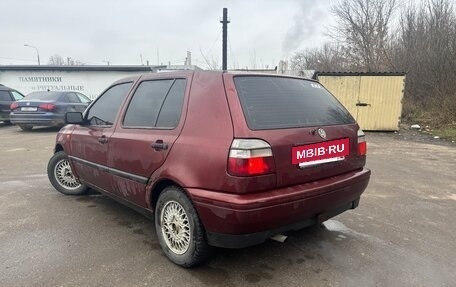 Volkswagen Golf III, 1993 год, 160 000 рублей, 4 фотография