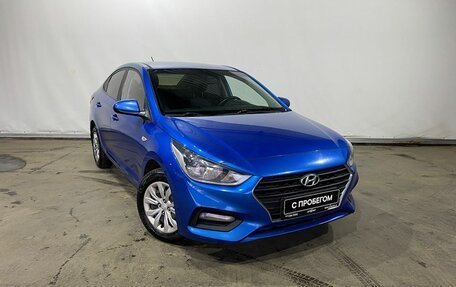 Hyundai Solaris II рестайлинг, 2017 год, 1 350 000 рублей, 3 фотография