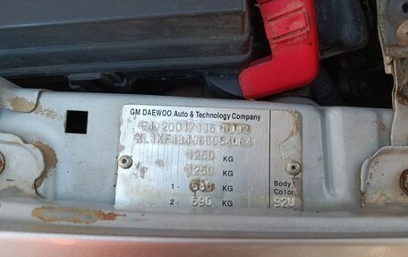 Chevrolet Spark III, 2005 год, 165 000 рублей, 9 фотография