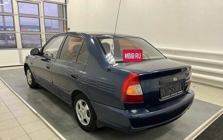 Hyundai Accent II, 2006 год, 389 000 рублей, 6 фотография