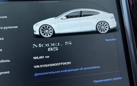 Tesla Model S I, 2013 год, 2 100 000 рублей, 13 фотография