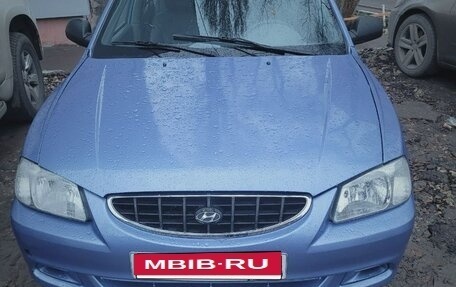 Hyundai Accent II, 2004 год, 220 000 рублей, 2 фотография