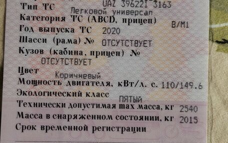 ЛуАЗ Patriot, 2020 год, 1 150 000 рублей, 20 фотография