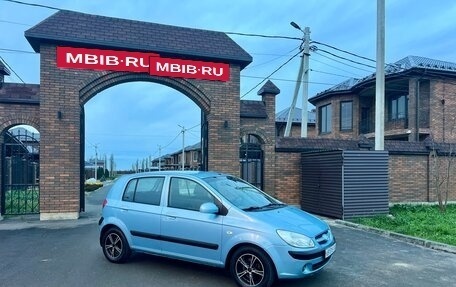 Hyundai Getz I рестайлинг, 2008 год, 485 000 рублей, 1 фотография